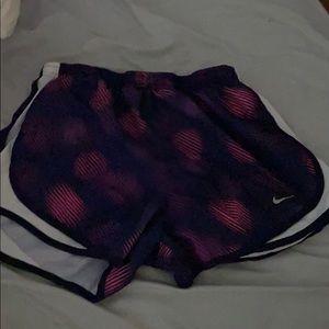 purple bike shorts